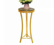 Load image into Gallery viewer, Golden Metal Flower Decoration Stand For Home Decoration
