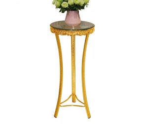 Golden Metal Flower Decoration Stand For Home Decoration