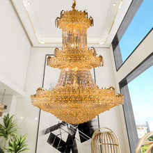 Load image into Gallery viewer, Magnificent Luxury Style Hotel Lobby Restaurant Decoration LED Crystal Chandelier
