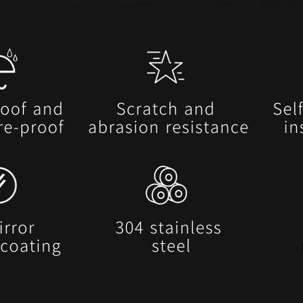 304 Stainless steel Metal Trimmer Border Flat waterproof and Moisture proof Trim for Wall Accent