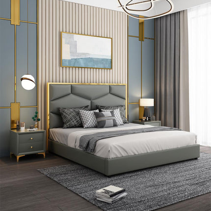 Schlafzimmermöbel Moderne Lederaufbewahrung