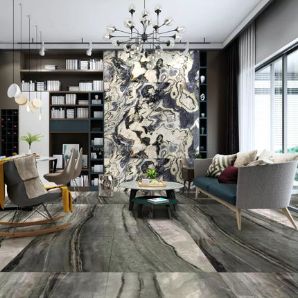 Amazonite Green Luxury Stone Natural Marble Slab For Villa Decoration