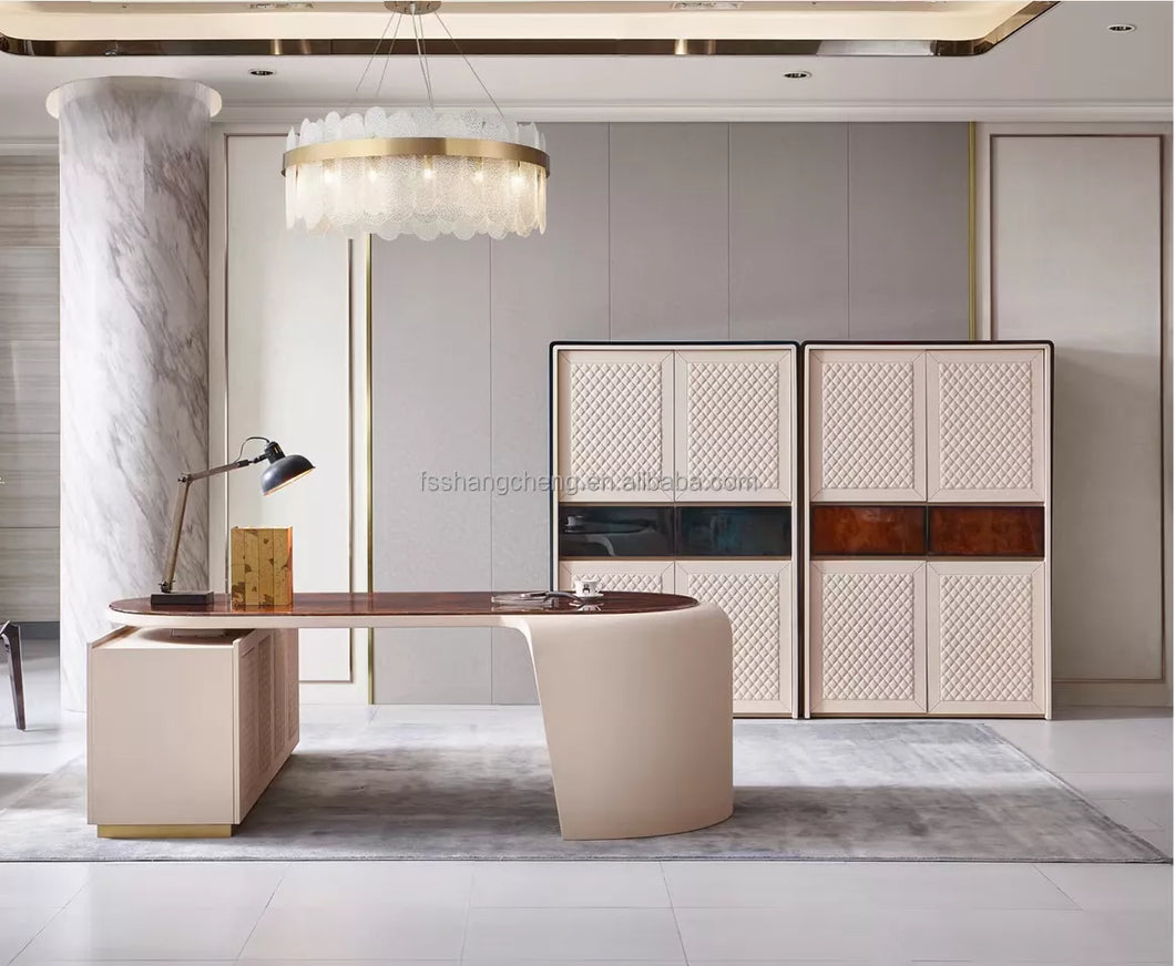 luxury home modern executive desk office table design – La Moderno