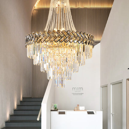 Luxury Crystal chandelier Home hotels living room décor ceiling lights