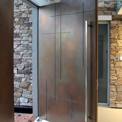 Modern Large Front Commercial Main Entrance