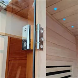 Luxury infrared small home dry sauna rooms for 2 person