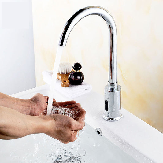 Infrared Cold-Water Basin Tap Motion Touchless Hand Wash Automatic Sensor Faucet