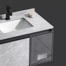 Загрузить изображение в средство просмотра галереи, Household style bath room wall Mounted style cabinet mirror bathroom vanity cabinet modern
