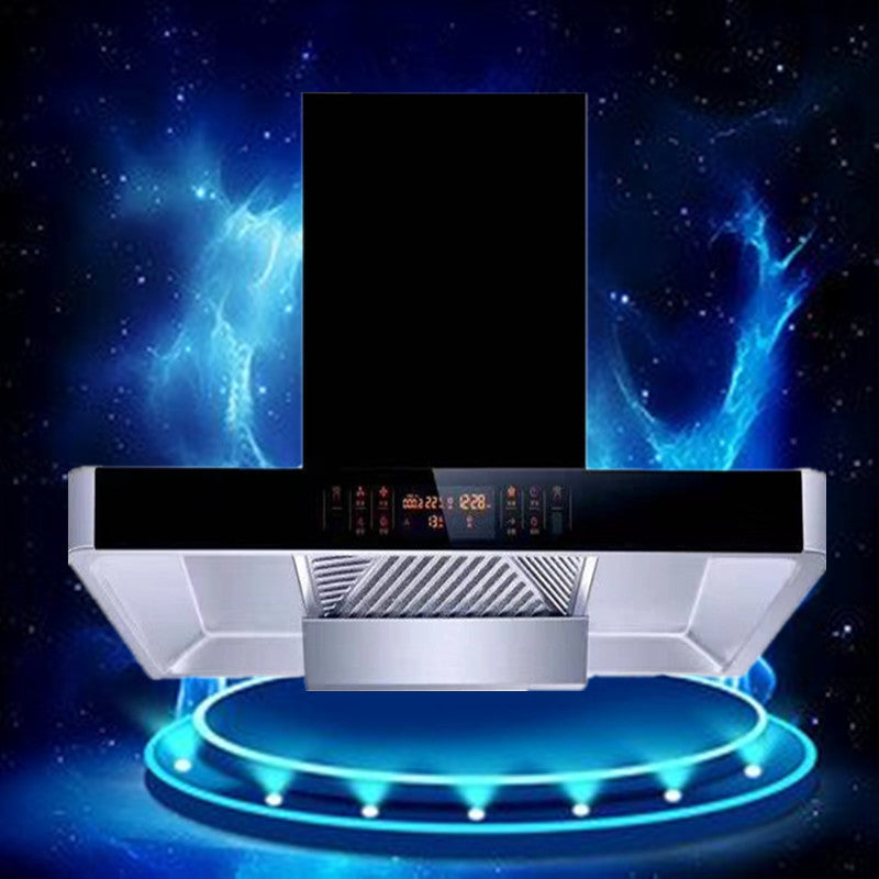 T-type Top Suction Range Hood Automatic Cleaning Range Hood European Touch