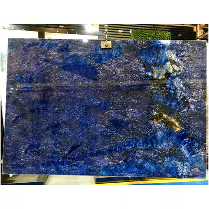 Blue Marble Stone Customized Wall House Surface Technical Hotel Big Slab