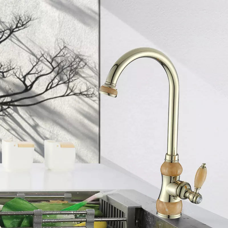 Kitchen Faucet Stainless-steel 304 Water Tap Modern Kitchen Taps Brass Kitchen Mixer Sink Faucets Antique Tap