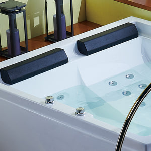 Modern Acrylic freestanding bathtub whirlpool massage bathroom accessories