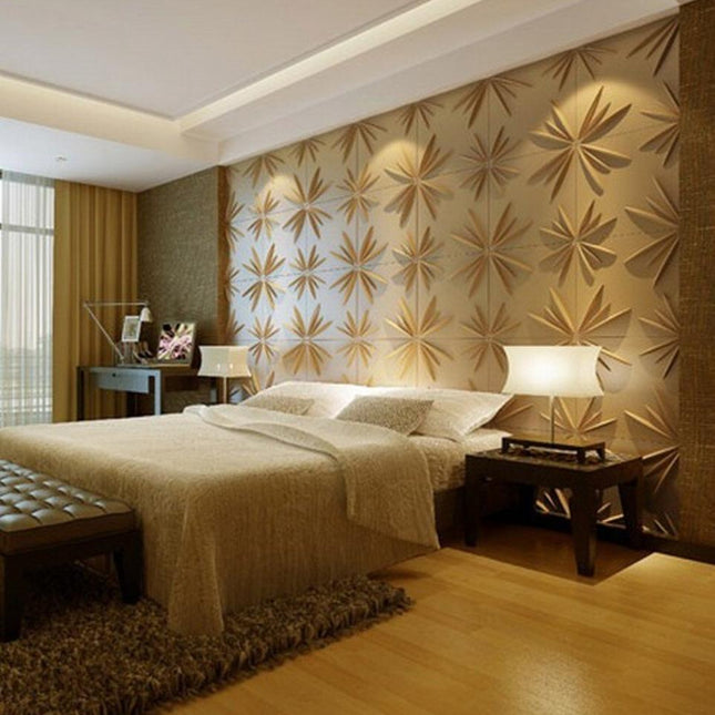 Wall Decor Design Embossed Big Size 3d Wall Panel for Interior Decor