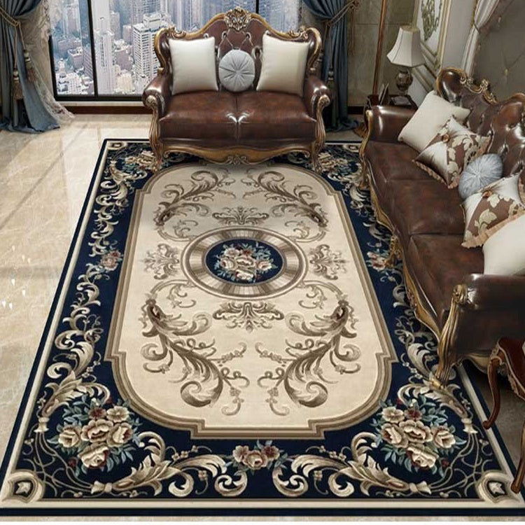 Wool Silk Carpet hand tufted Home decoration table cut pile Rug