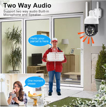 Загрузить изображение в средство просмотра галереи, IP66 Waterproof Rotating 3Mp Wireless PTZ Camera System Video Surveillance 8 Channel LCD Wifi 12Inch NVR Kit
