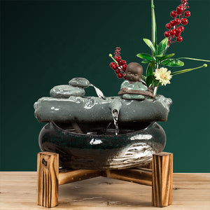 Exquisite Technical Custom Creative gift of flowing water decoration decoration for home office desktop