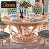 Загрузить изображение в средство просмотра галереи, Luxury Classic Luxury Classic Wooden Dining Table Royal Restaurant Dinning Table Set Bed Restaurant Banquet Furniture
