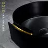 Load image into Gallery viewer, Wash Basin Black Plate Coloured Bathroom Basin
