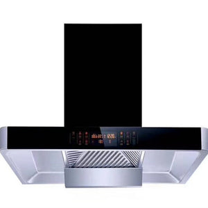 T-type top suction range hood automatic cleaning range hood European touch