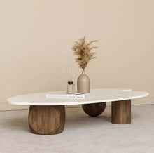 Cargar imagen en el visor de la galería, Wooden Coffee Table Nordic Style Coffee table Minimalist for Home Hotels
