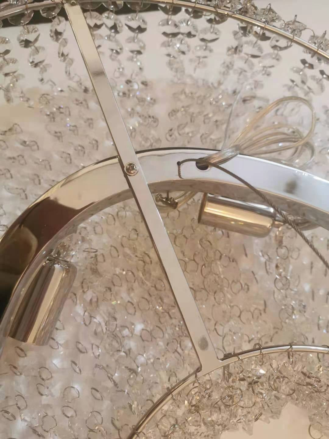 Luxury crystal pendant light modern for living room dinning room home décor