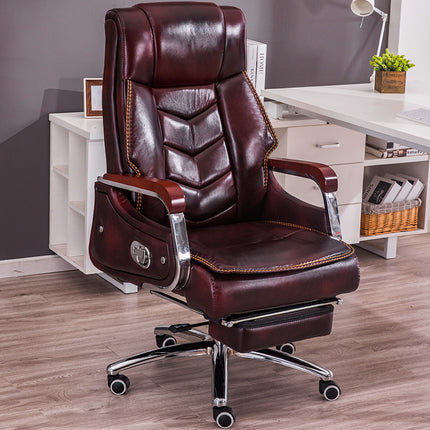 Fauteuil de bureau pivotant de PDG - Mobilier de bureau de luxe pour grands patrons