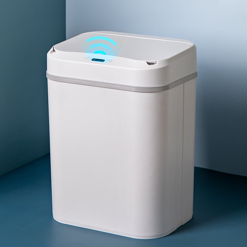 Square Home Garbage Bin with Lids Household Intelligent Trash Can
