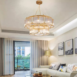 Elegant decorative art dining residential interior led crystal chandelier