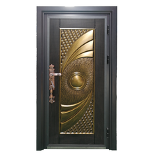 Load image into Gallery viewer, Door Security Design Bullet Proof Luxury Entrance Cast Aluminum Doors  (note: price depends on the size of your door )
