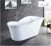Cargar imagen en el visor de la galería, Golden Ceramic Bathtubs New Luxury Design Customized Bathroom Furniture Bathtubs
