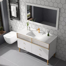 Загрузить изображение в средство просмотра галереи, Modern Vessel Sink Vanity Bathroom Cabinet
