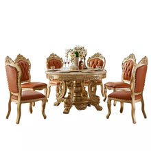 Cargar imagen en el visor de la galería, Italian style dining room furniture round dining table
