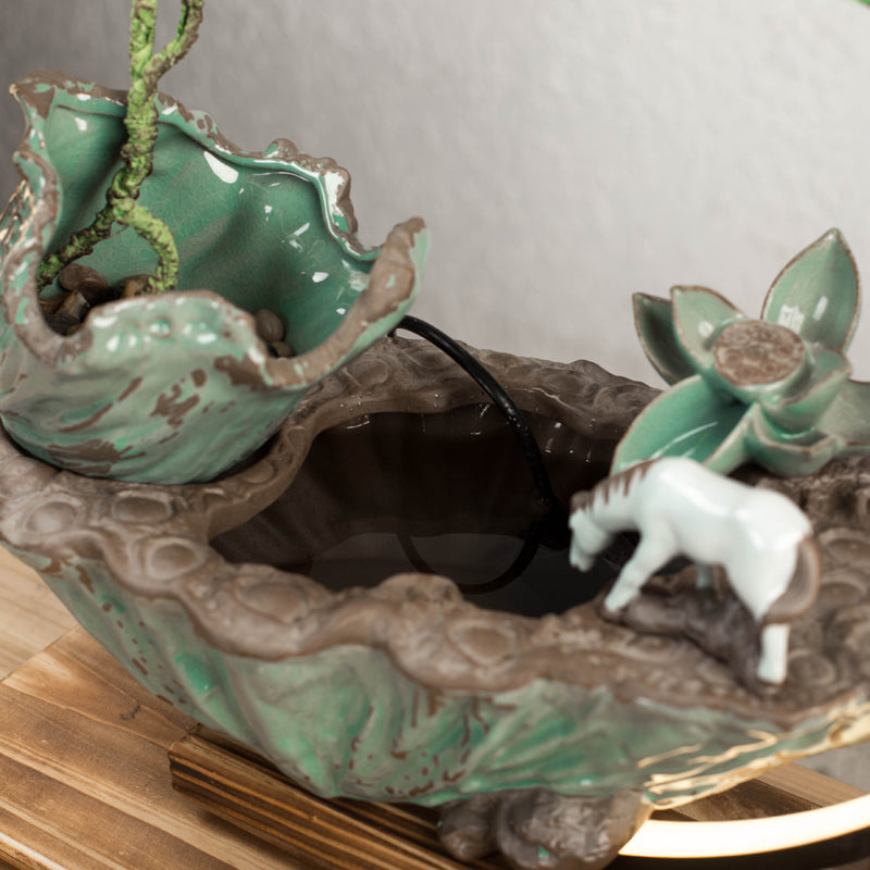 Running water furniture office decoration desktop ornaments green household items