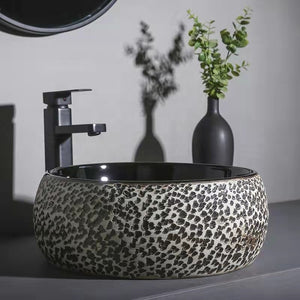 High Quality Round Ceramic Table Top Basin Bathroom Sink