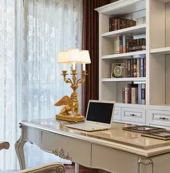 Home personalized indoor bedroom living room study creative luxury full copper desk lamp