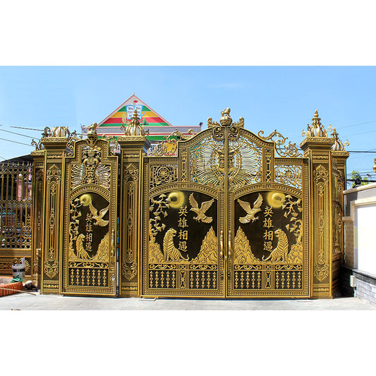 Enhancing Type High Strength Aluminum Trellis Gate Main Gates Wrought Iron Palace Gate Entrance Mid-century (Price Depends on Size) Please Message your Exact Size with Diagram