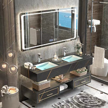 Lade das Bild in den Galerie-Viewer, High End Luxury Style Bagno Bathroom Heated Defogging Sink Cabinet Vanity
