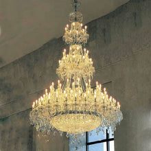 Charger l&#39;image dans la galerie, luxury crystal chandelier earrings light pendant lighting for living room
