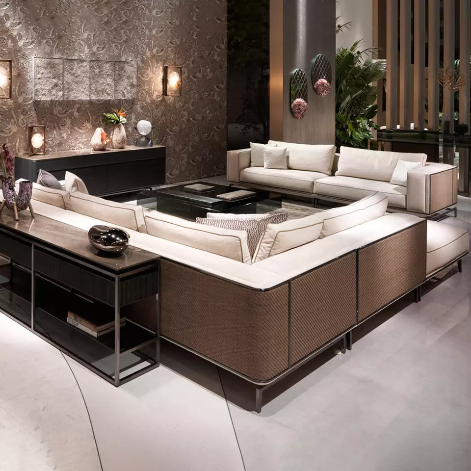 Italian Design 7 Seater Minimalist Sofa