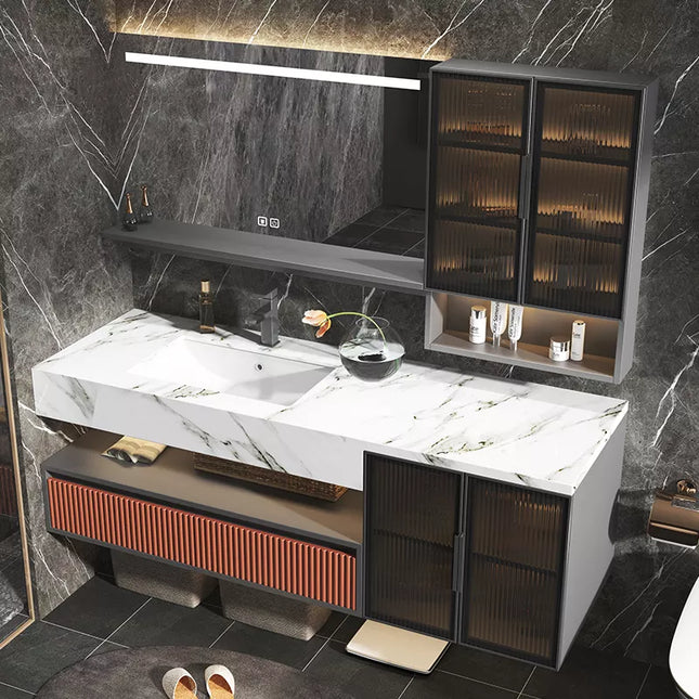 Modern Bathroom Basin meubles salle de bain Bathroom Mirror Cabinet