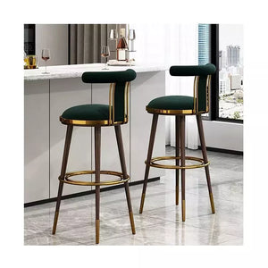 Bar Height Chair Luxury Wooden Bar Stool Chair