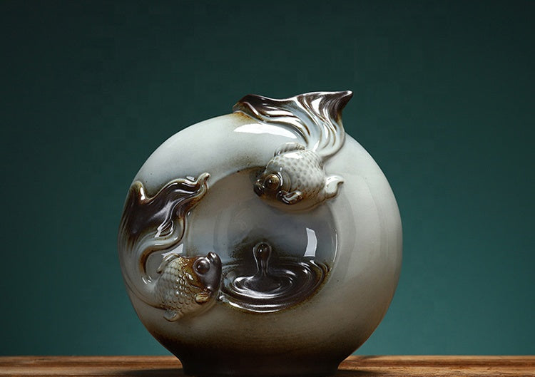 New Classical/Post-modern Style Living Room Office Home Tabletop Decorations Creative Art Ceramic Vases