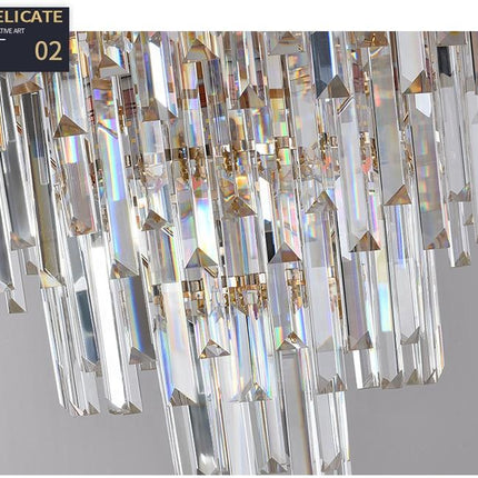Luxury Crystal chandelier Home hotels living room décor ceiling lights