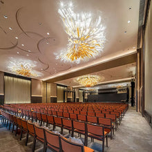 Load image into Gallery viewer, Unique Design Indoor Decoration Hotel Lobby Hall Villa Custom Large Led Chandelier
