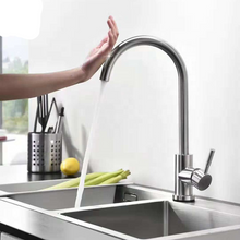 Load image into Gallery viewer, Touch Intelligent Sensor Kitchen Faucets SUS304 Material
