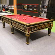 Load image into Gallery viewer, Palace luxury snooker pool table solid wood material American billiard pool table
