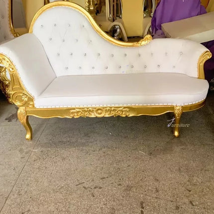 Canapé de style princesse européen, fauteuil d'appoint pour mariage (Couleur personnalisable - contactez-nous) 