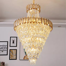 Load image into Gallery viewer, Modern Style Decorative Dining Room Bedroom Hotel Luxury Crystal Led Chandelier Lighting
