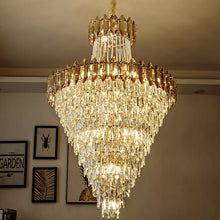 Load image into Gallery viewer, Modern Style Decorative Dining Room Bedroom Hotel Luxury Crystal Led Chandelier Lighting
