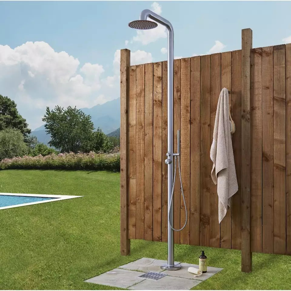 Hotel Bath Outdoor/Garden/Beach 304 Stainless Steel Beach Swim Freestanding Shower